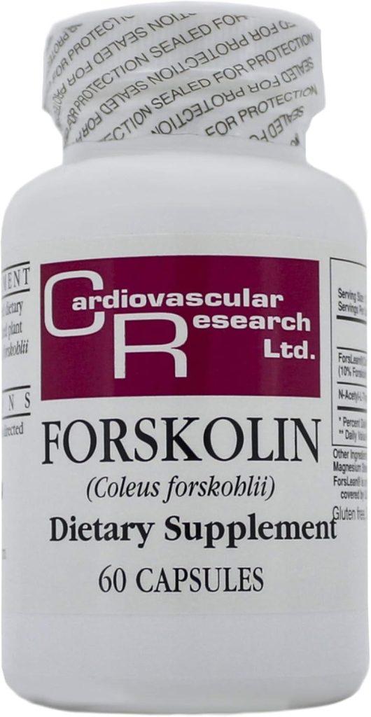 Cardiovascular Research Forskolin, White, 60 Count